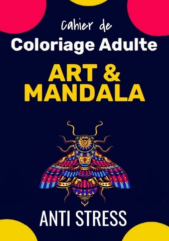 cahier de coloriage adulte mandala anti stress