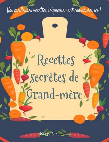 livre de recettes à remplir