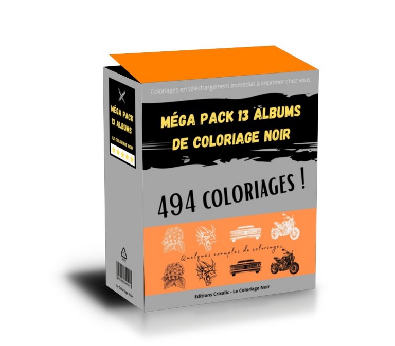 méga pack coloriage adultes à imprimer
