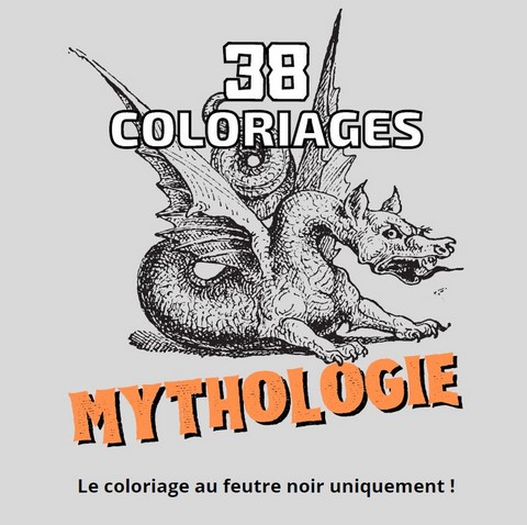 coloriage mythologie
